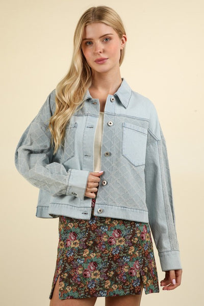 Detailed Denim Jacket