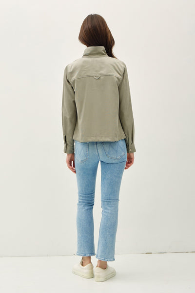 Suede-esque Utility Jacket