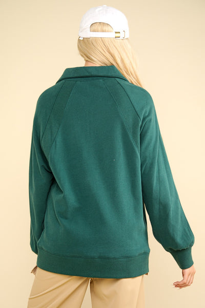 Quarter Zip Sweatshirt