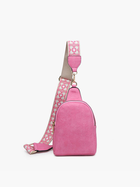 Crossbody Guitar Strap Sling Bag