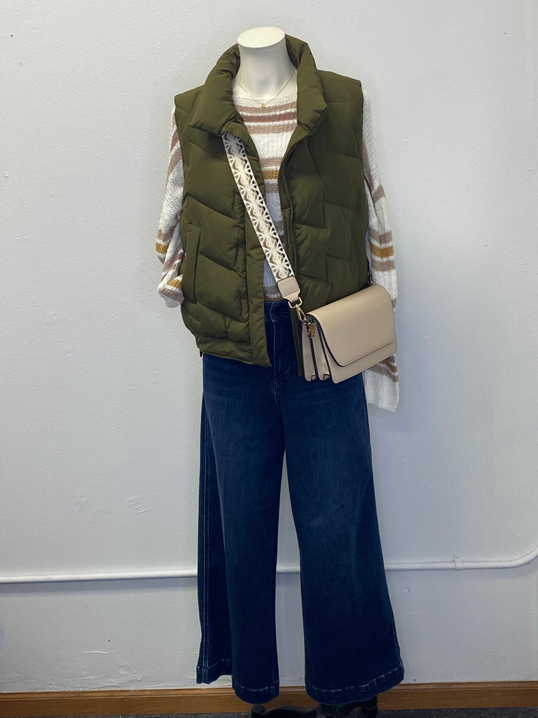 Zig Zag Puffer Vest