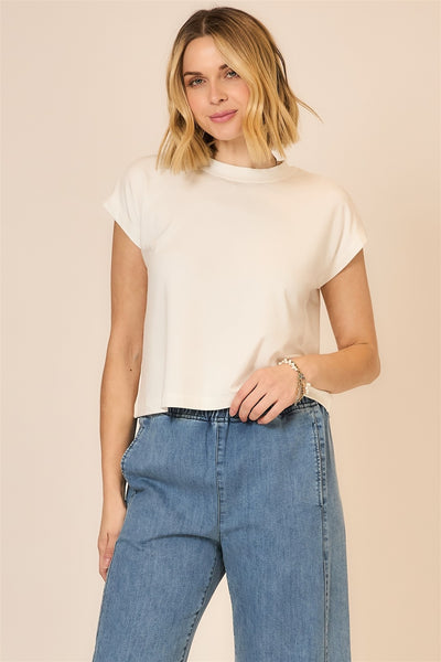 Cooling Relaxed Short Sleeve Top