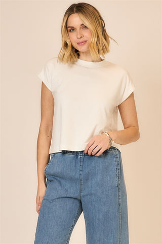 Cooling Relaxed Short Sleeve Top