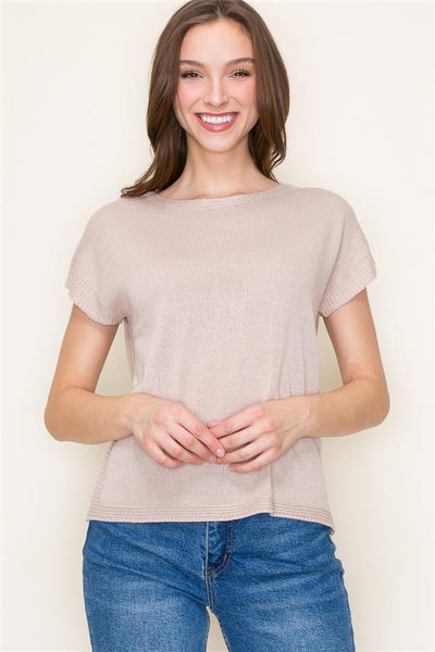 Short Sleeve Sweater