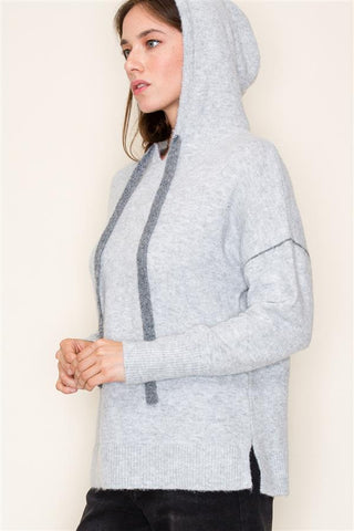 Hooded Pullover Sweater