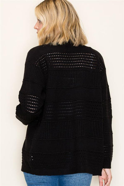 Pointelle Cardigan