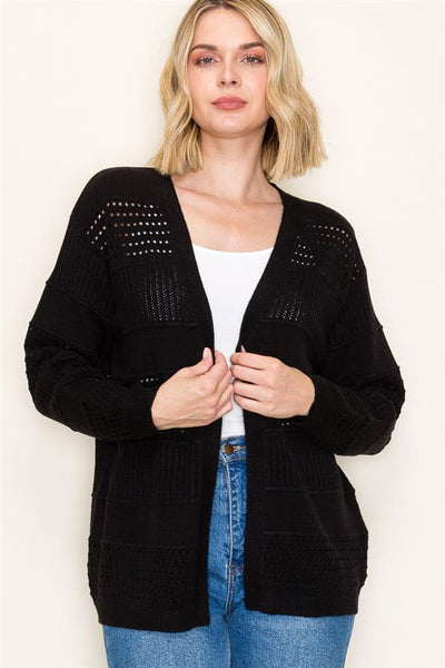 Pointelle Cardigan