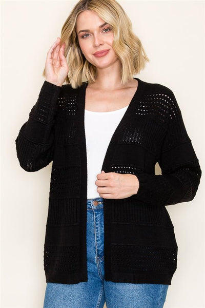 Pointelle Cardigan