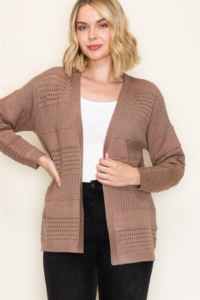Pointelle Cardigan