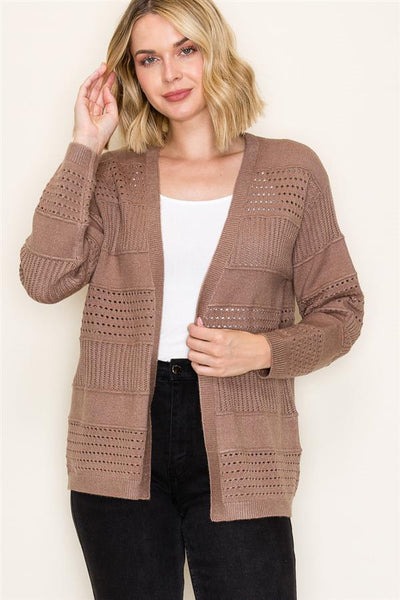Pointelle Cardigan