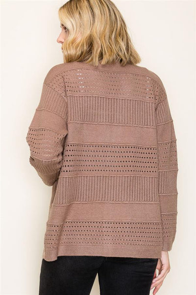 Pointelle Cardigan