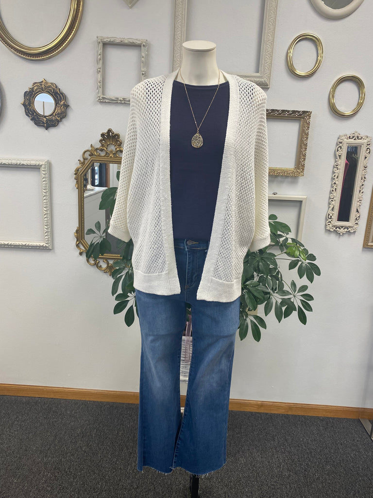 Crochet Open Knit Cardigan