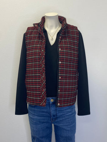 Plaid Pocket Vest
