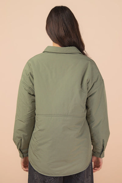 Button Collared Wind Jacket