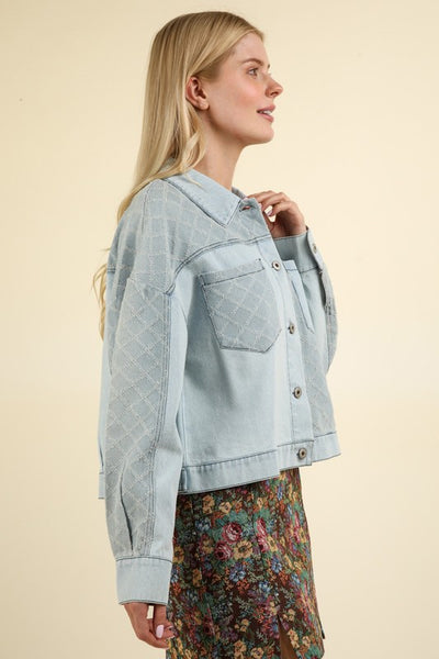 Detailed Denim Jacket