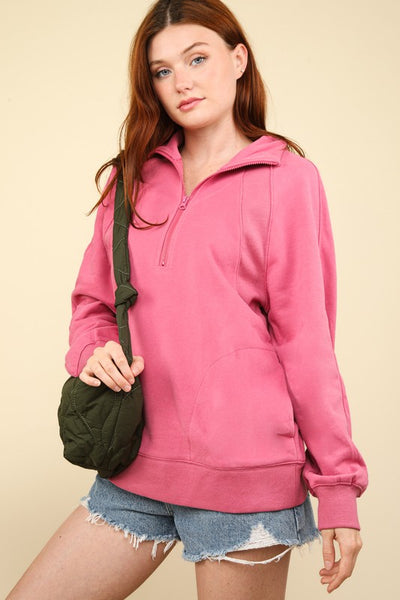 Quarter Zip Sweatshirt