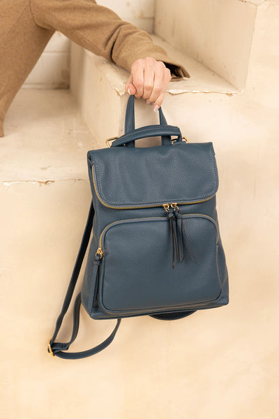Vegan Leather Backpack