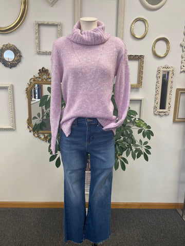 Orchid Turtle Neck Sweater