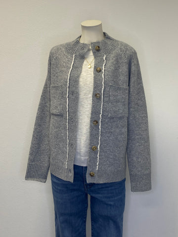 Sherpa Lined Sweater Jacket