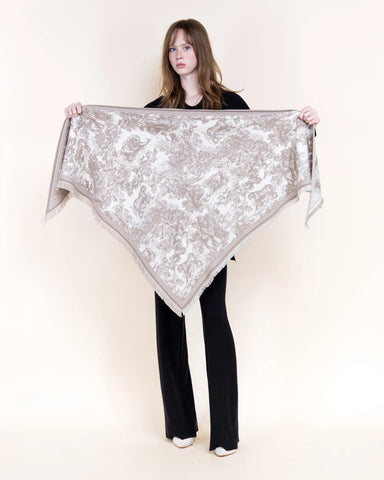 Jungle Tapestry Triangular Scarf
