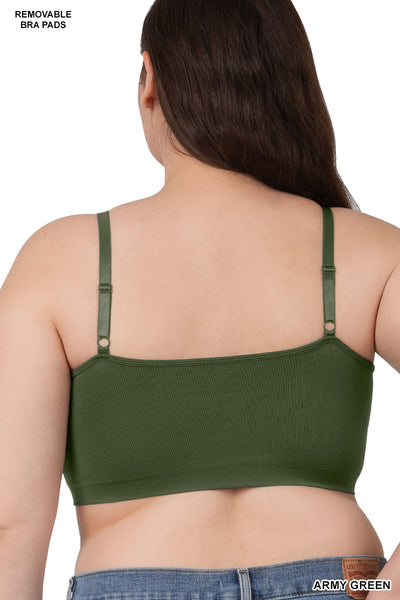 Criss Cross Adjustable Padded Bralette