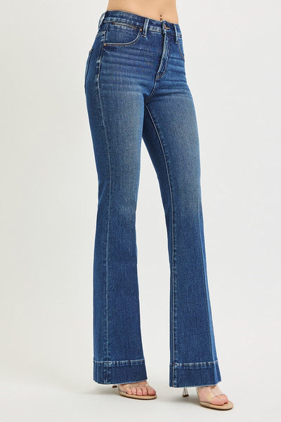 Risen Tummy Control Flare Jeans 33" Inseam
