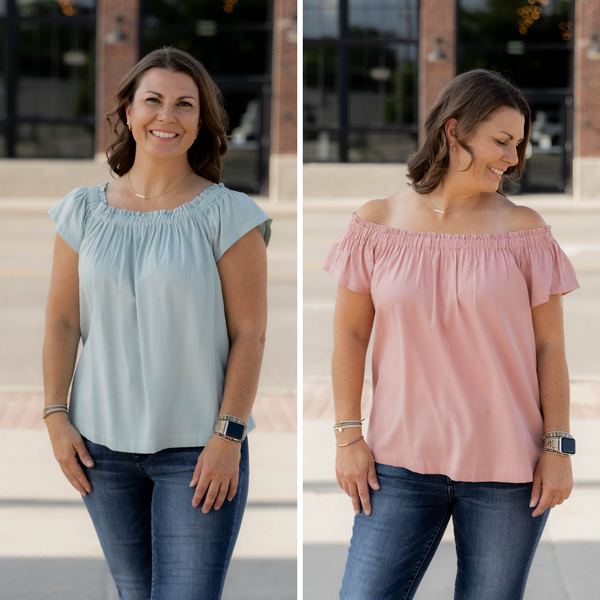 Off Shoulder Ruffle Top
