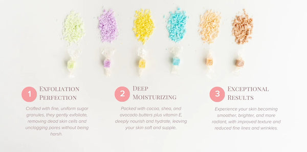 Sugar Cube Candy Scrubs For Skin