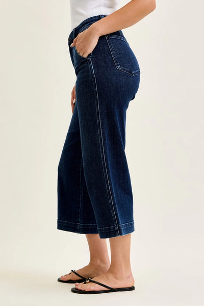 Judy Blue Wide Leg Ankle Trouser