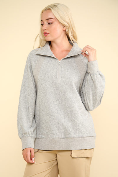 Quarter Zip Sweatshirt