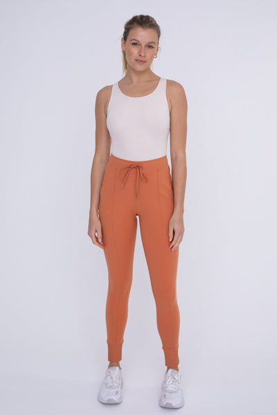 Paneled Slimming Joggers