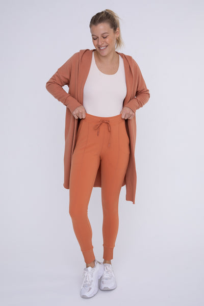 Paneled Slimming Joggers