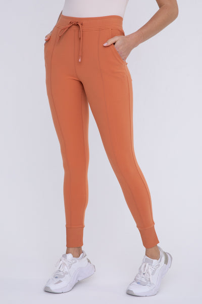 Paneled Slimming Joggers