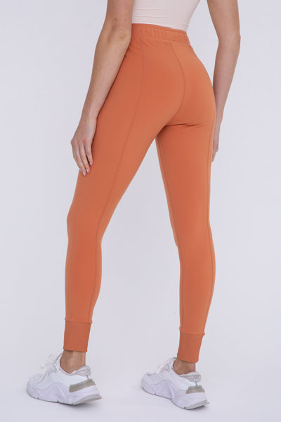 Paneled Slimming Joggers