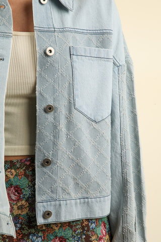 Detailed Denim Jacket