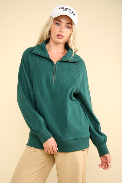 Quarter Zip Sweatshirt