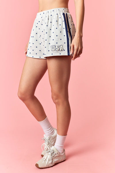 USA Polka Dot Shorts