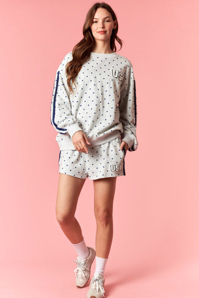 USA Polka Dot Sweatshirt