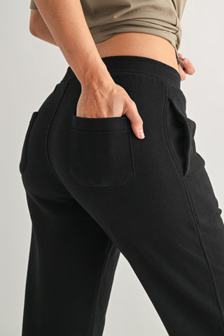 Cropped Cotton Core Sweatpants