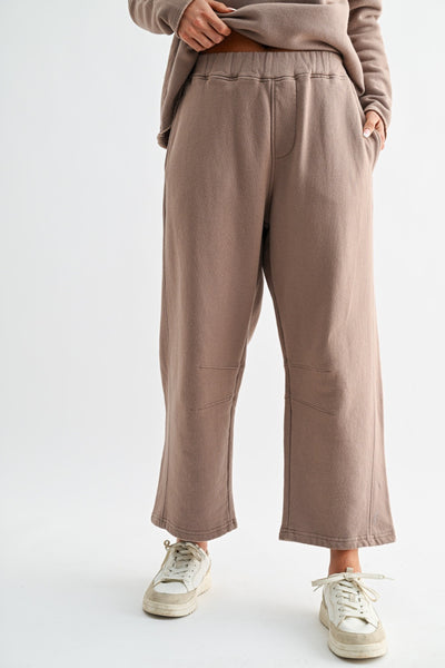 Mono B Malibu Air Cotton Barrel Lounge Pants