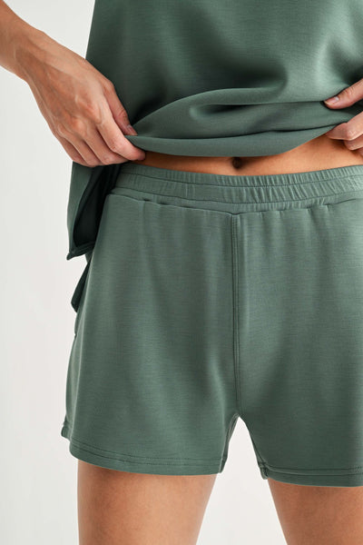 Mono B Scuba Tank + Pocket Shorts Lounge Set 2