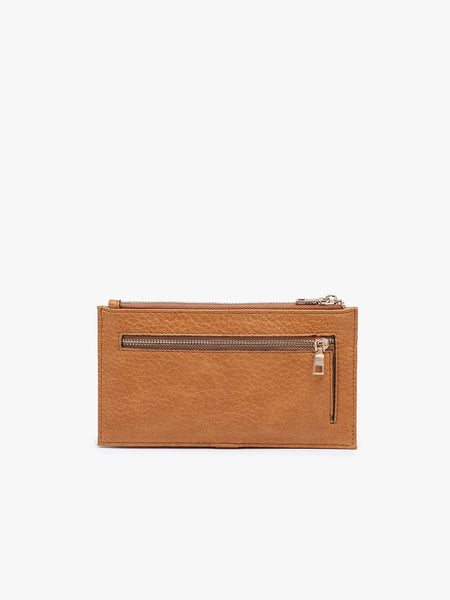 Bi-Fold Pebble Vegan Leather Wallet