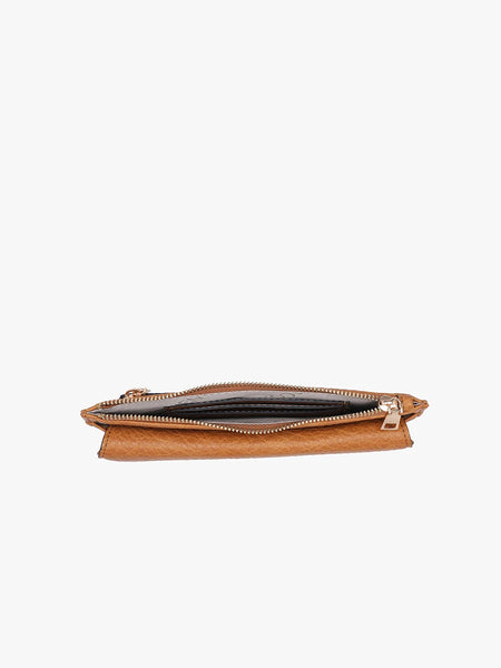 Bi-Fold Pebble Vegan Leather Wallet