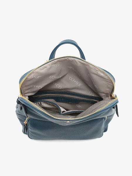 Vegan Leather Backpack