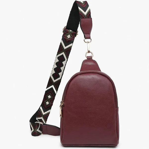 Crossbody Guitar Strap Sling Bag