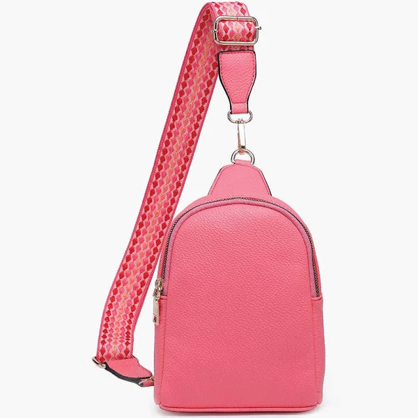 Crossbody Guitar Strap Sling Bag