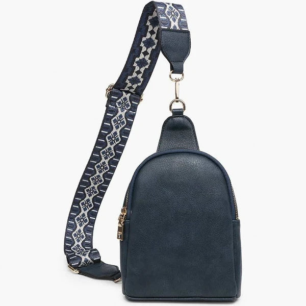 Crossbody Guitar Strap Sling Bag