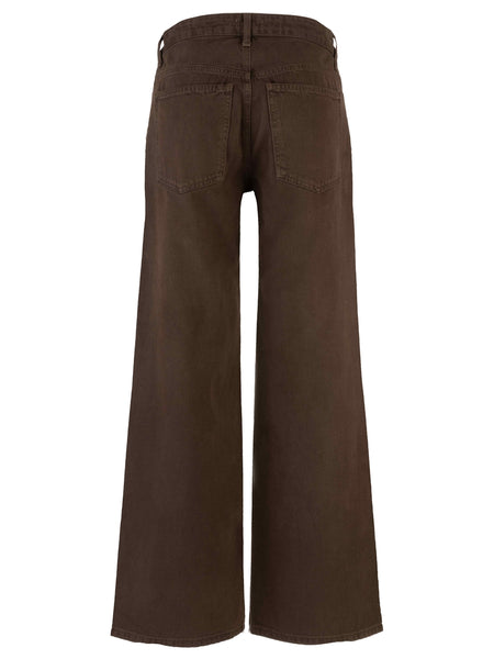 KUT Meg Wide Leg Chocolate