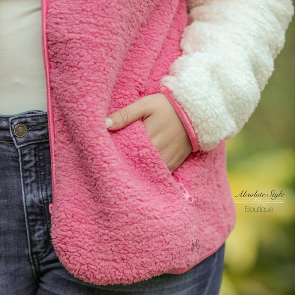 Pink Full Zip Jacket