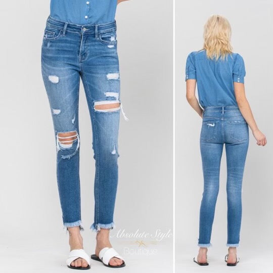 Vervet Distressed Denim